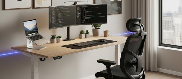 Bàn Nâng Hạ Thông Minh: Giải Pháp Tối Ưu Cho Văn Phòng IT/Tech